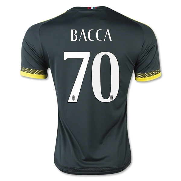 AC Milan 2015-16 BACCA #70 Third Soccer Jersey